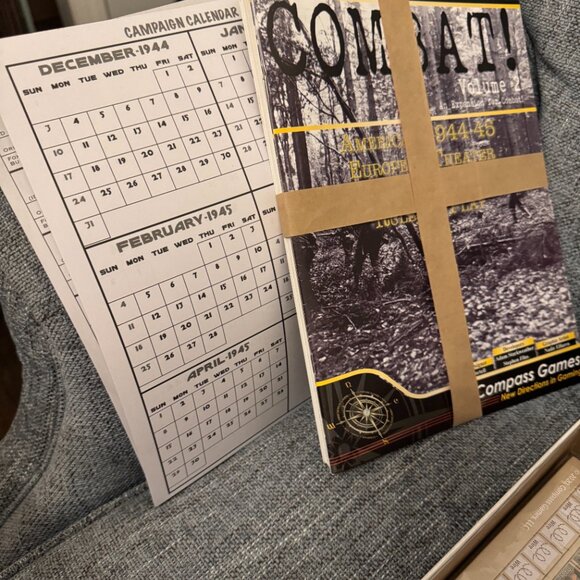 Combat! Volume 2: An Expansion for Combat! (open, unpunched) Compass Games - Picture 14 of 16